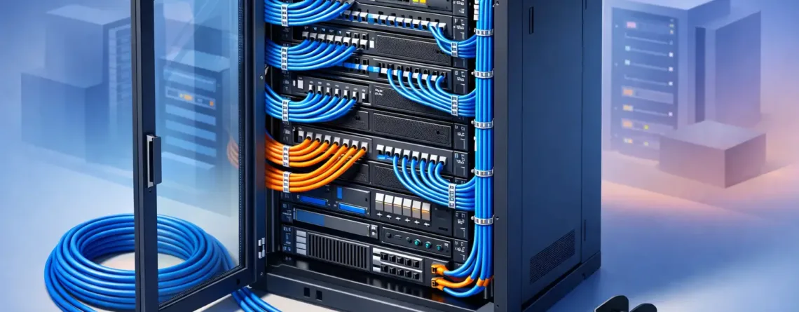 Network Cabinet Cable Management Done Right