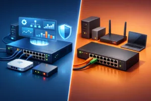 Managed vs Unmanaged Switches Explained